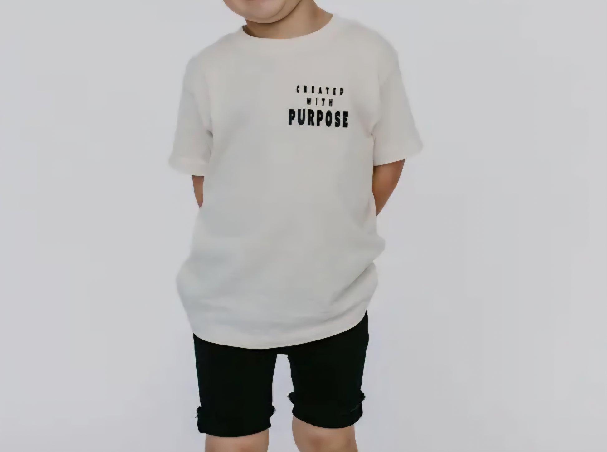 Created with a purpose t-shirt